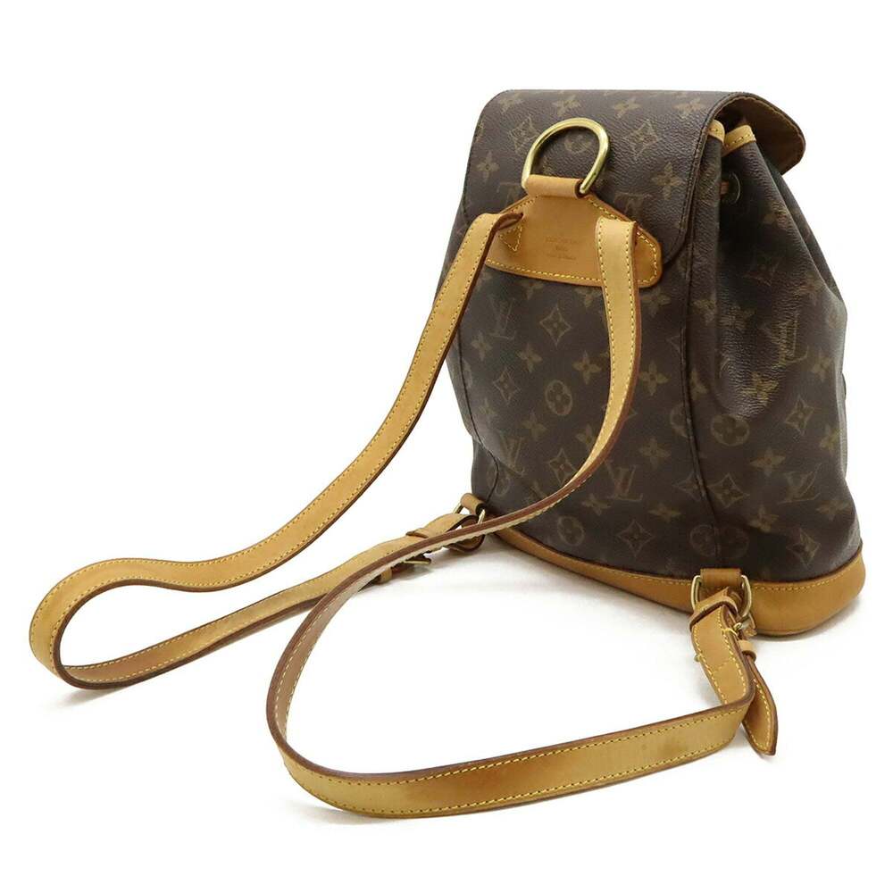 LOUIS VUITTON Authentic Brown Monogram Backpack - Picture 3 of 10